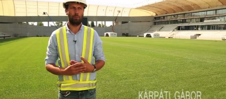 Átadásra került az Új Hidegkúti Nándor Stadion sportpályája. A Garden Group által kivitelezett pályán a Desso Grass Master rendszert használtuk a hibrid gyep kialakításánál. A kiépítés során műfű szálak kerültek beinjektálásra 18 cm mélyen a vetés után, annak érdekében, hogy megerősítsék a pálya terhelhetőségét.